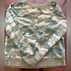 cute stylish camo sweatshirt